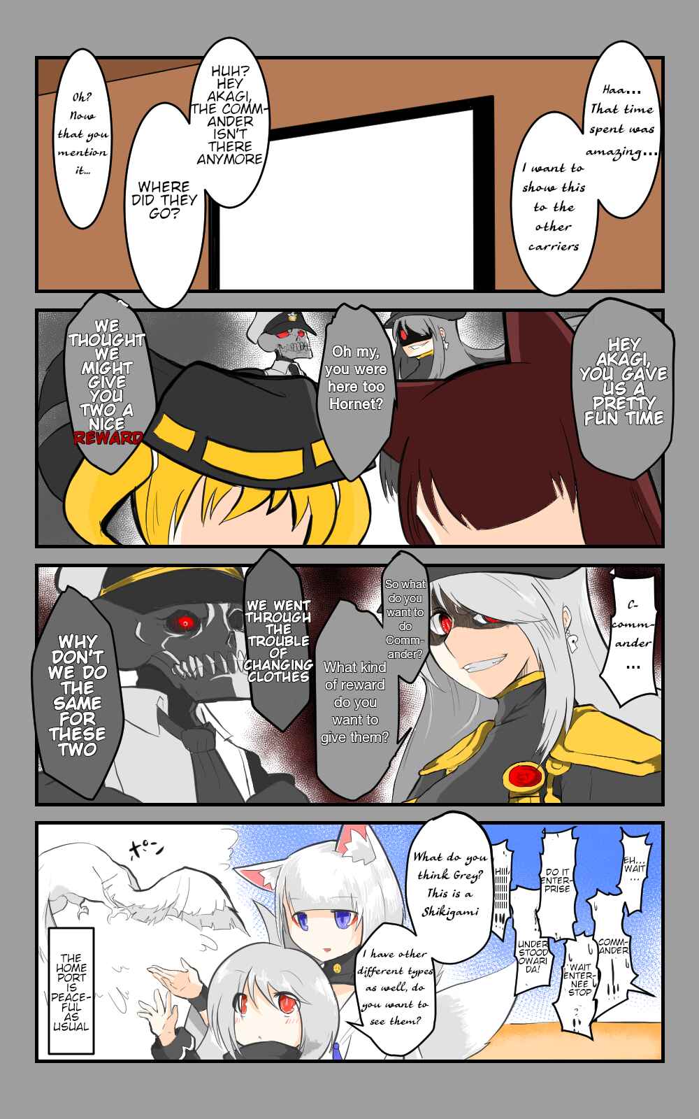 Page 10 Chapter 19 Azur Lane - Skeleton Commander And Enterprise (Doujinshi)