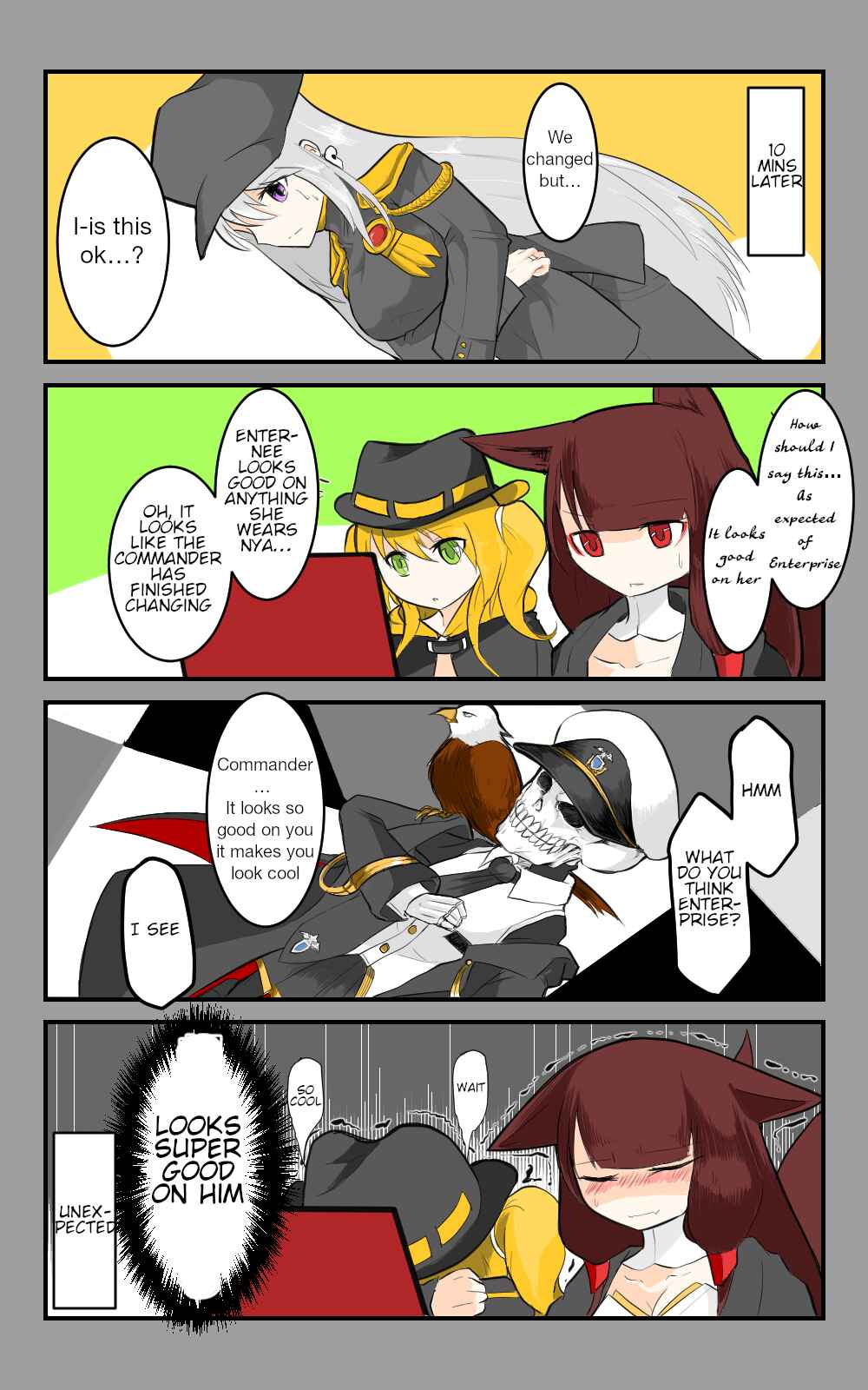 Page 8 Chapter 19 Azur Lane - Skeleton Commander And Enterprise (Doujinshi)