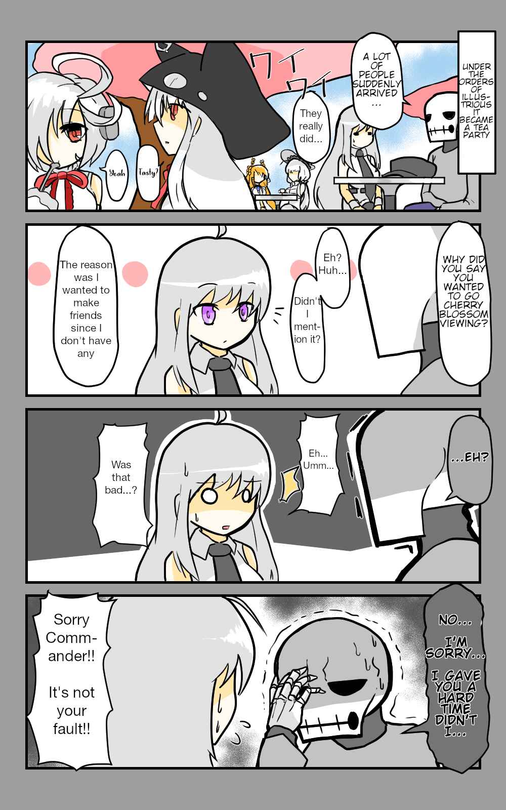 Page 7 Chapter 17 Azur Lane - Skeleton Commander And Enterprise (Doujinshi)