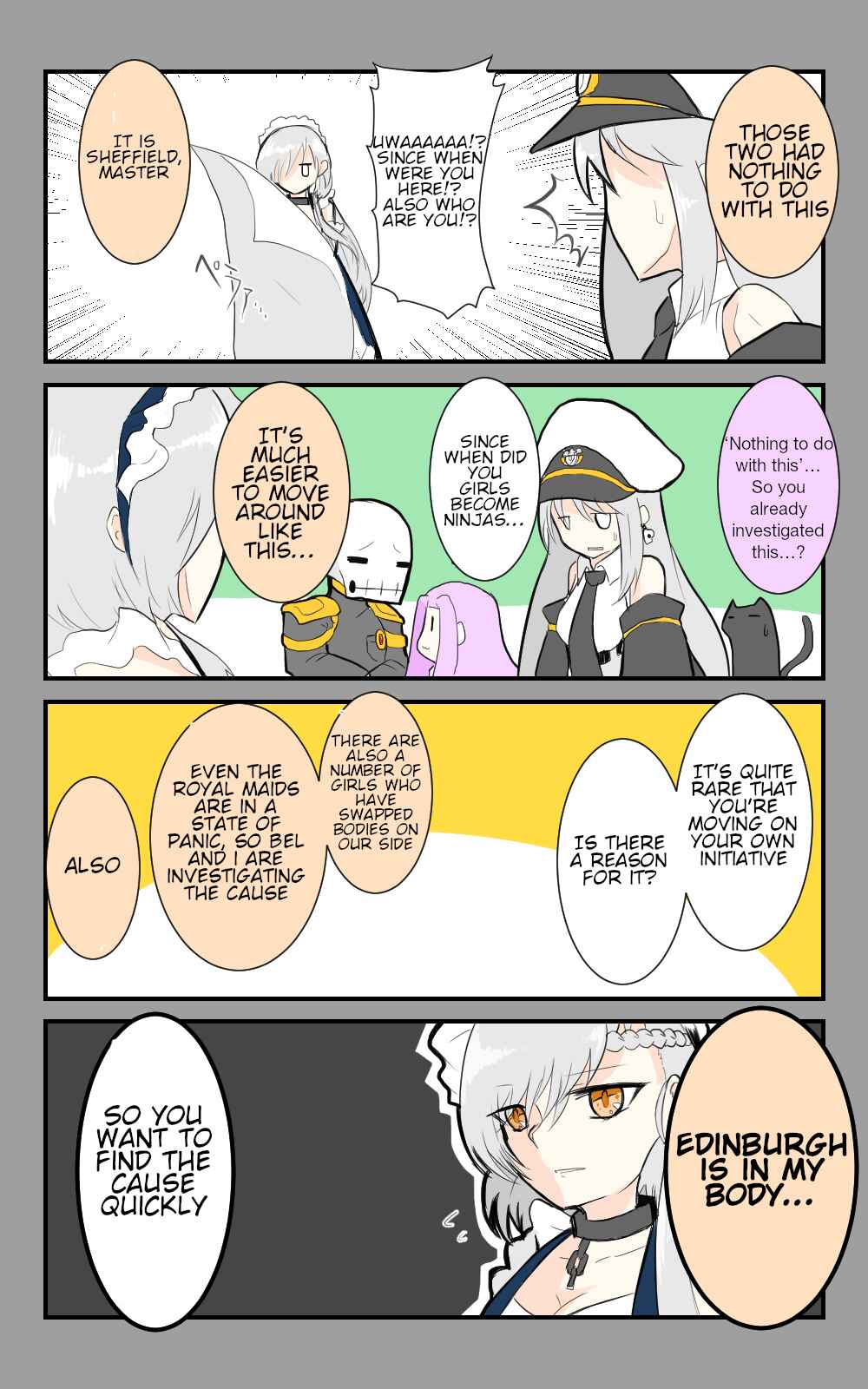 Page 4 Chapter 22 Azur Lane - Skeleton Commander And Enterprise (Doujinshi)