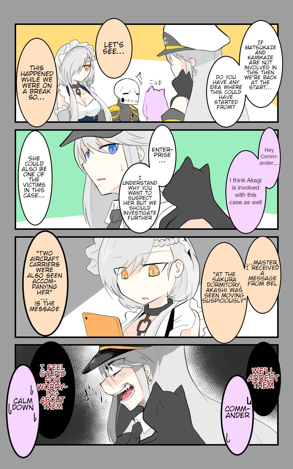 Page 5 Chapter 22 Azur Lane - Skeleton Commander And Enterprise (Doujinshi)