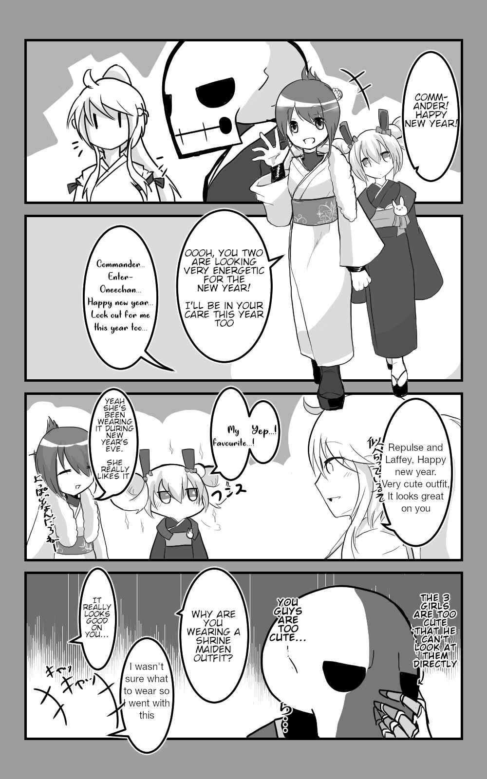 Page 2 Chapter 11 Azur Lane - Skeleton Commander And Enterprise (Doujinshi)