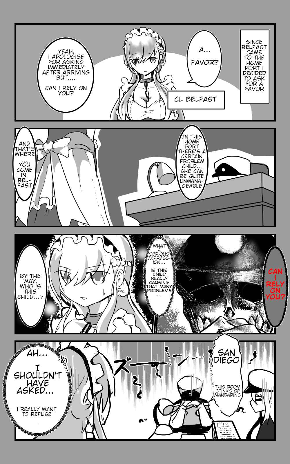 Page 1 Chapter 4 Azur Lane - Skeleton Commander And Enterprise (Doujinshi)