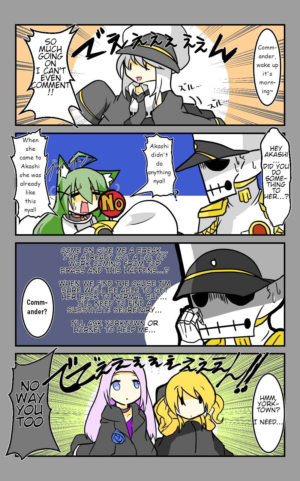 Page 1 Chapter 16 Azur Lane - Skeleton Commander And Enterprise (Doujinshi)