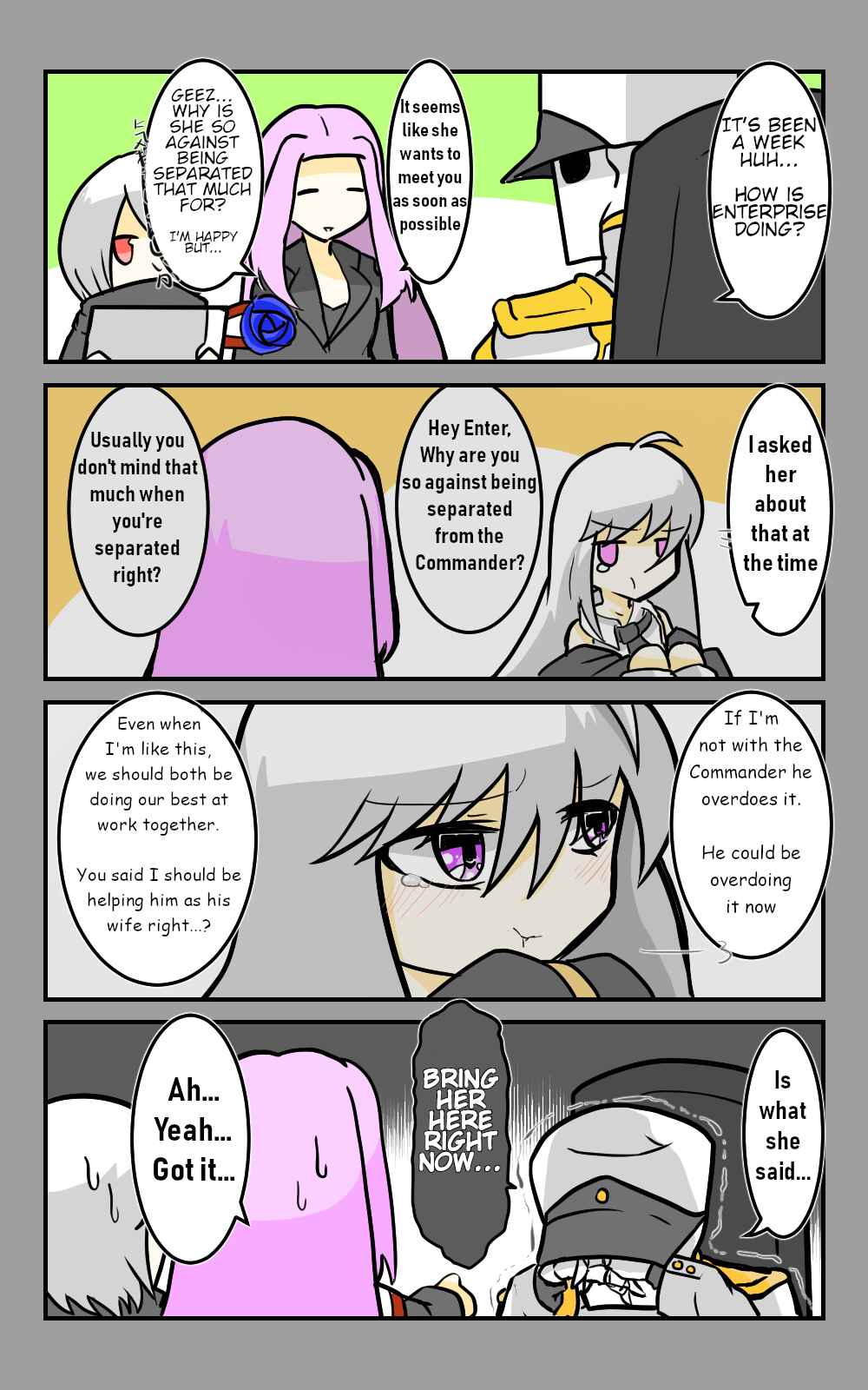 Page 8 Chapter 16 Azur Lane - Skeleton Commander And Enterprise (Doujinshi)