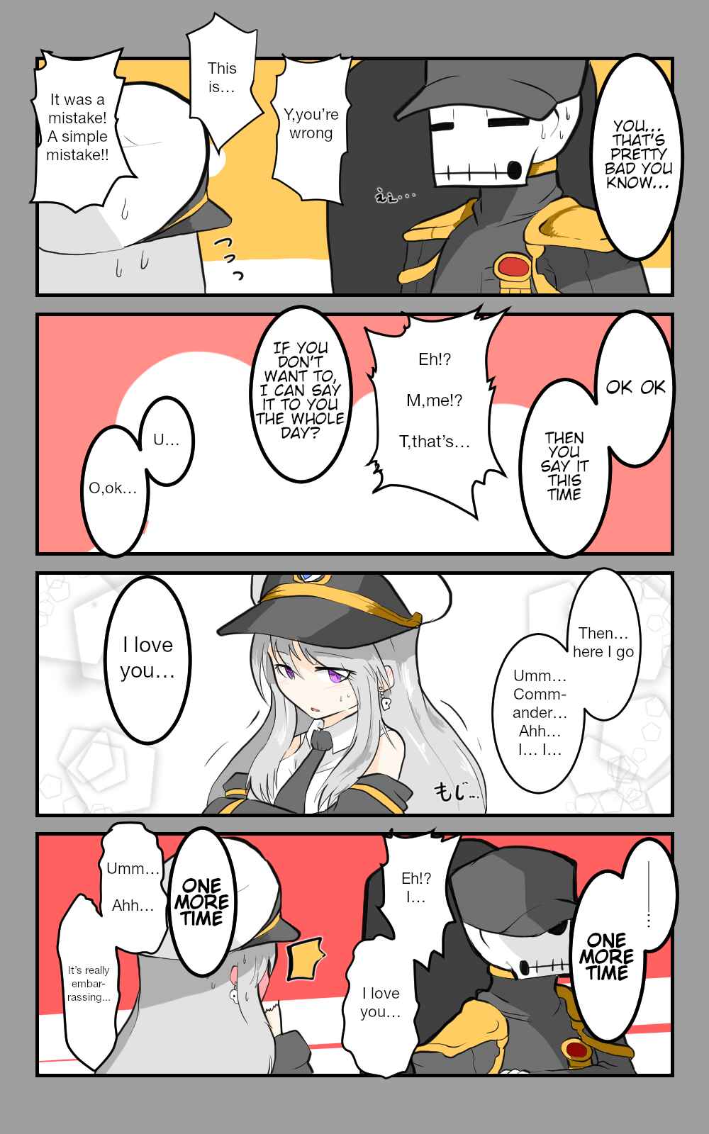 Page 4 Chapter 20 Azur Lane - Skeleton Commander And Enterprise (Doujinshi)