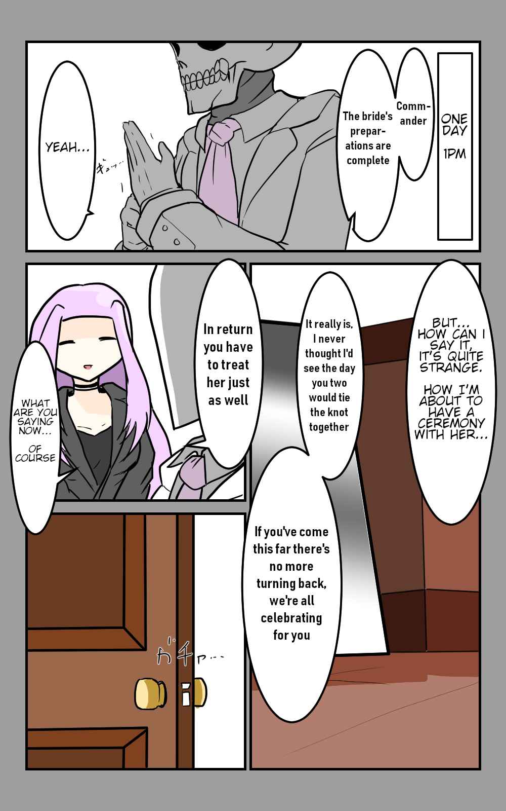 Page 1 Chapter 17.5 Azur Lane - Skeleton Commander And Enterprise (Doujinshi)