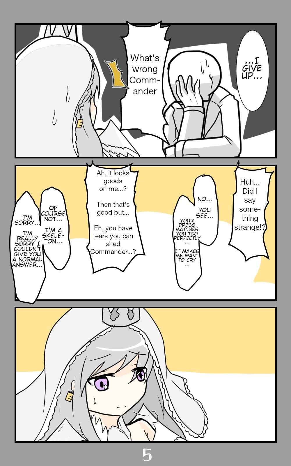 Page 5 Chapter 17.5 Azur Lane - Skeleton Commander And Enterprise (Doujinshi)