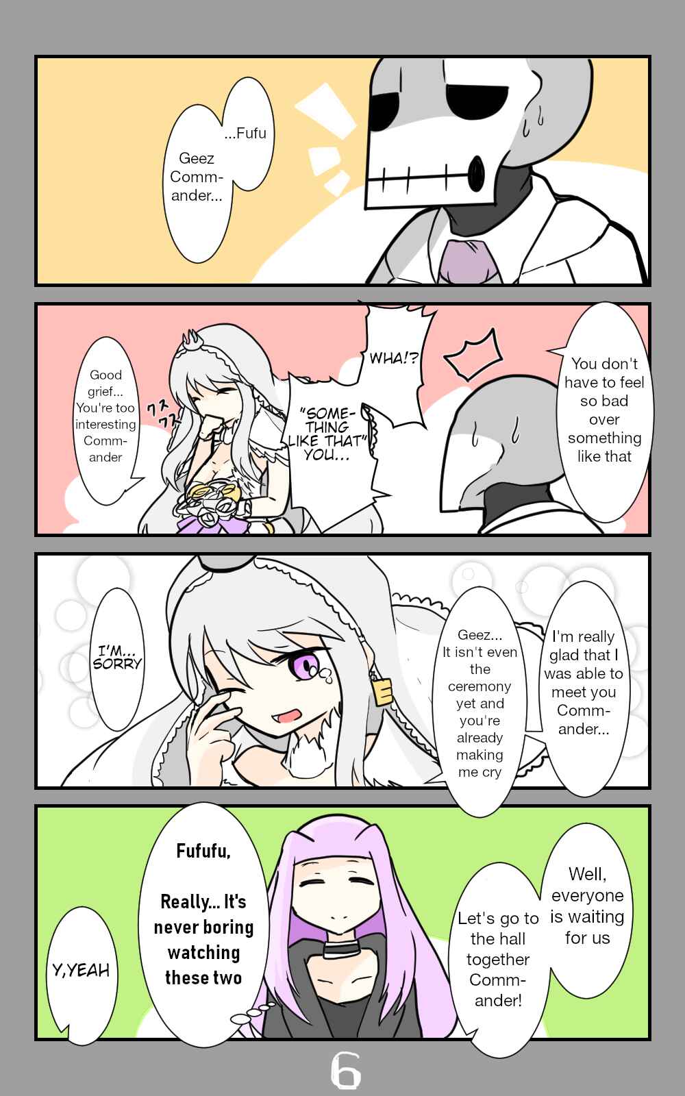 Page 6 Chapter 17.5 Azur Lane - Skeleton Commander And Enterprise (Doujinshi)