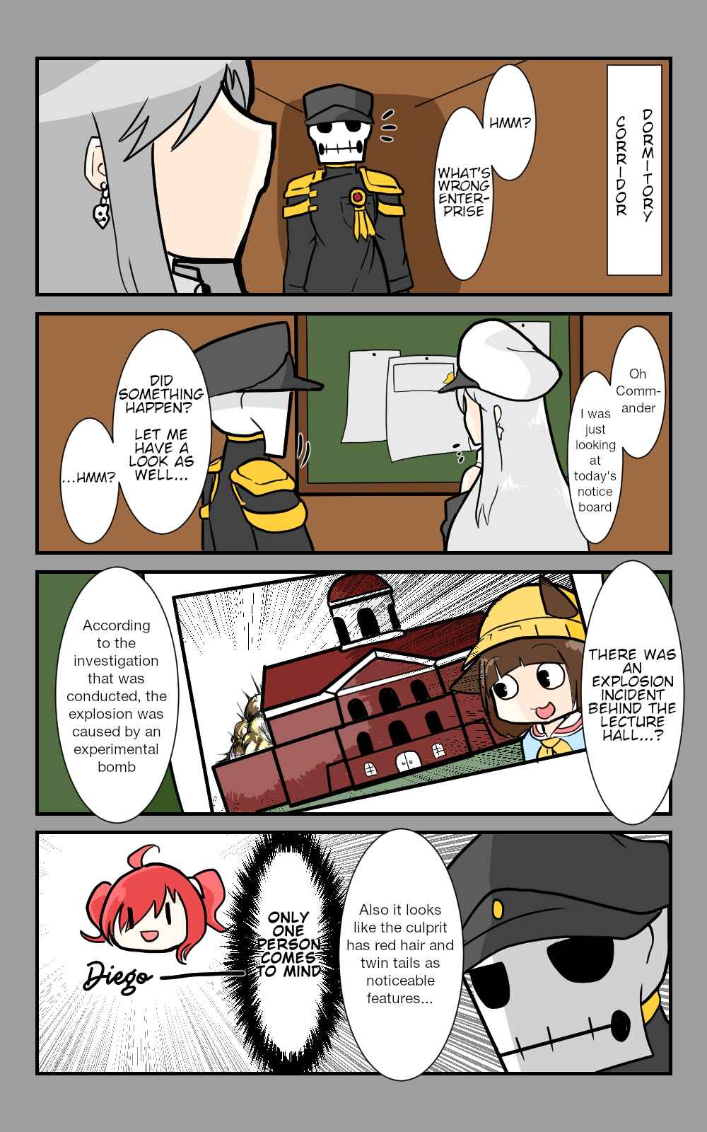 Page 1 Chapter 18 Azur Lane - Skeleton Commander And Enterprise (Doujinshi)