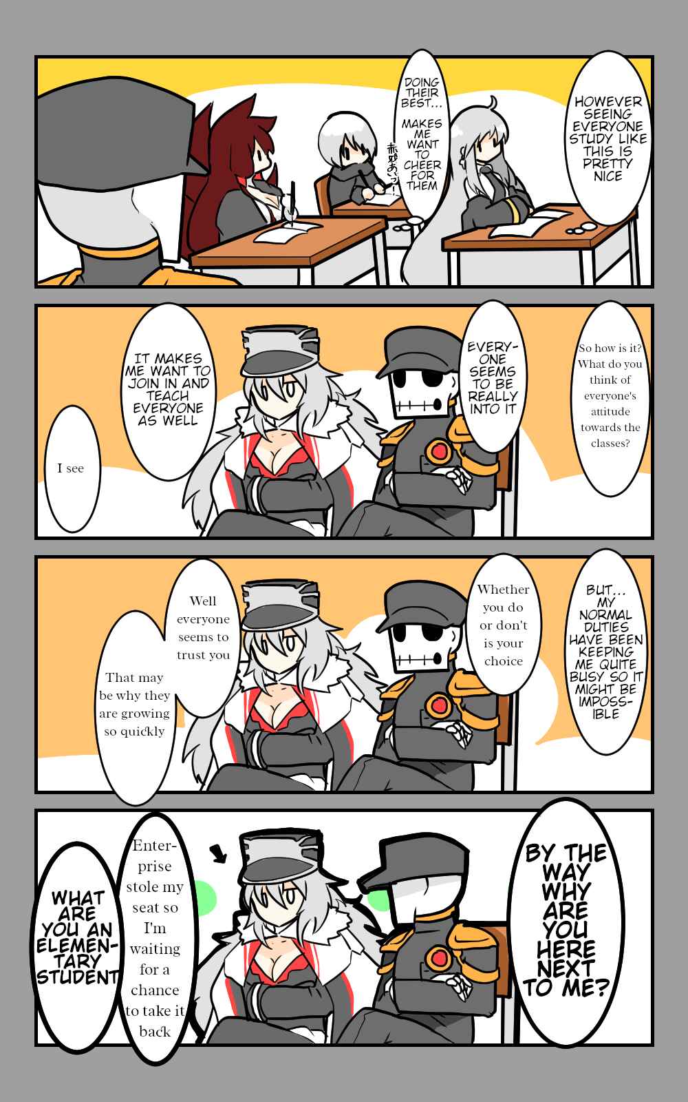 Page 9 Chapter 18 Azur Lane - Skeleton Commander And Enterprise (Doujinshi)