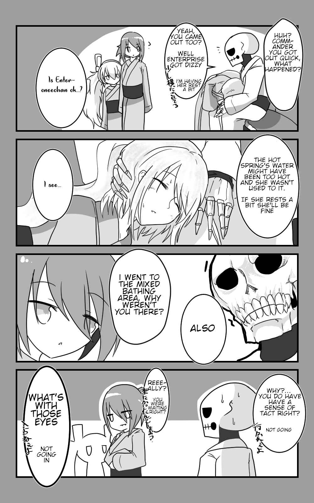 Page 9 Chapter 3 Azur Lane - Skeleton Commander And Enterprise (Doujinshi)