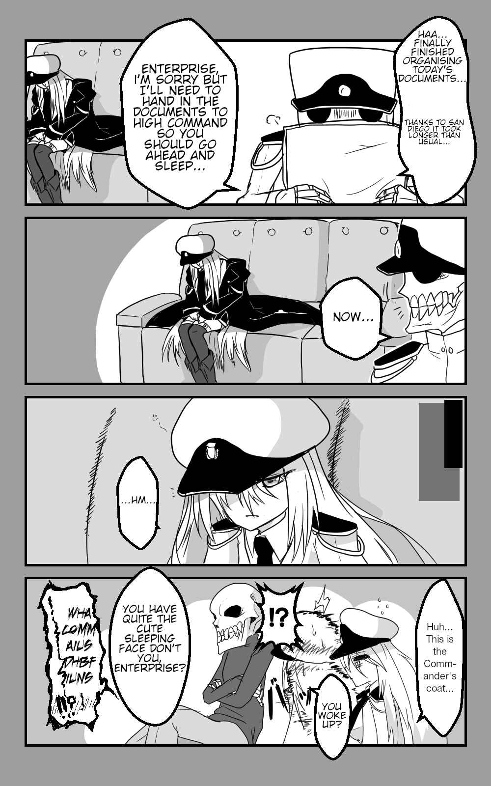 Page 1 Chapter 2 Azur Lane - Skeleton Commander And Enterprise (Doujinshi)