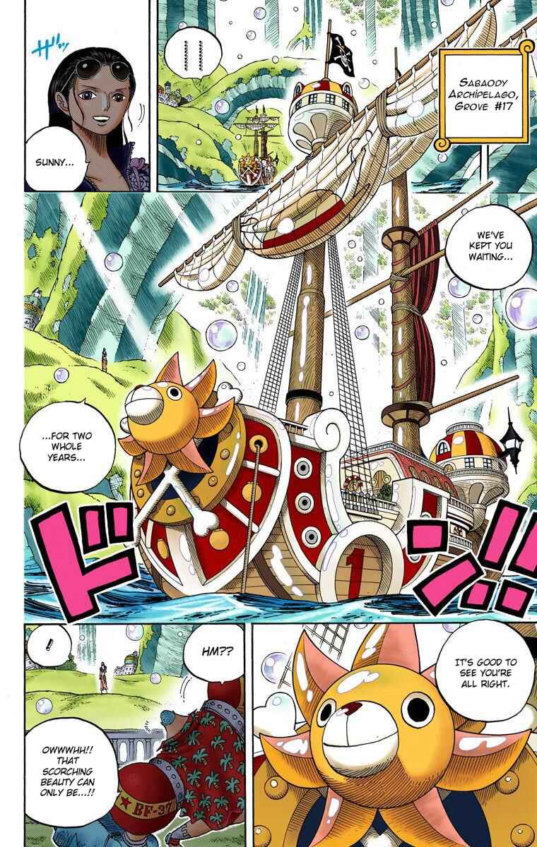Page 8 Chapter 599 One Piece (Official Colored)