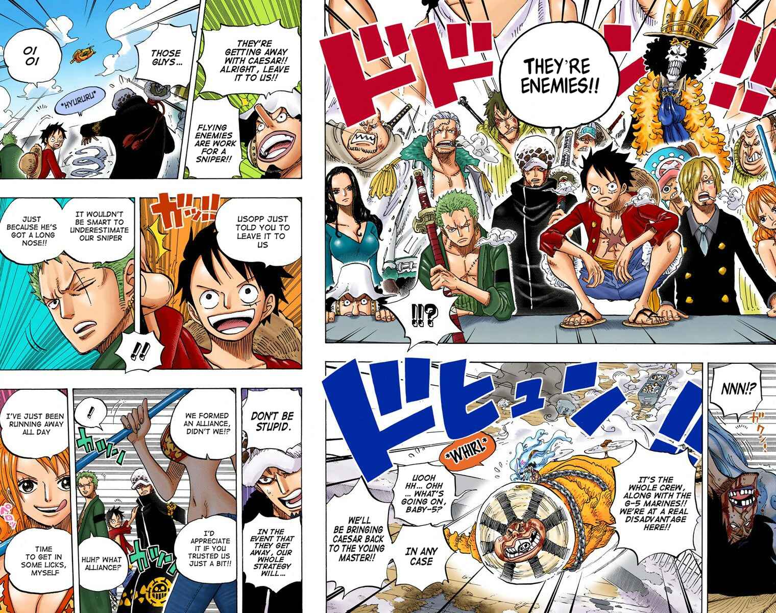 Page 10 Chapter 695 One Piece (Official Colored)