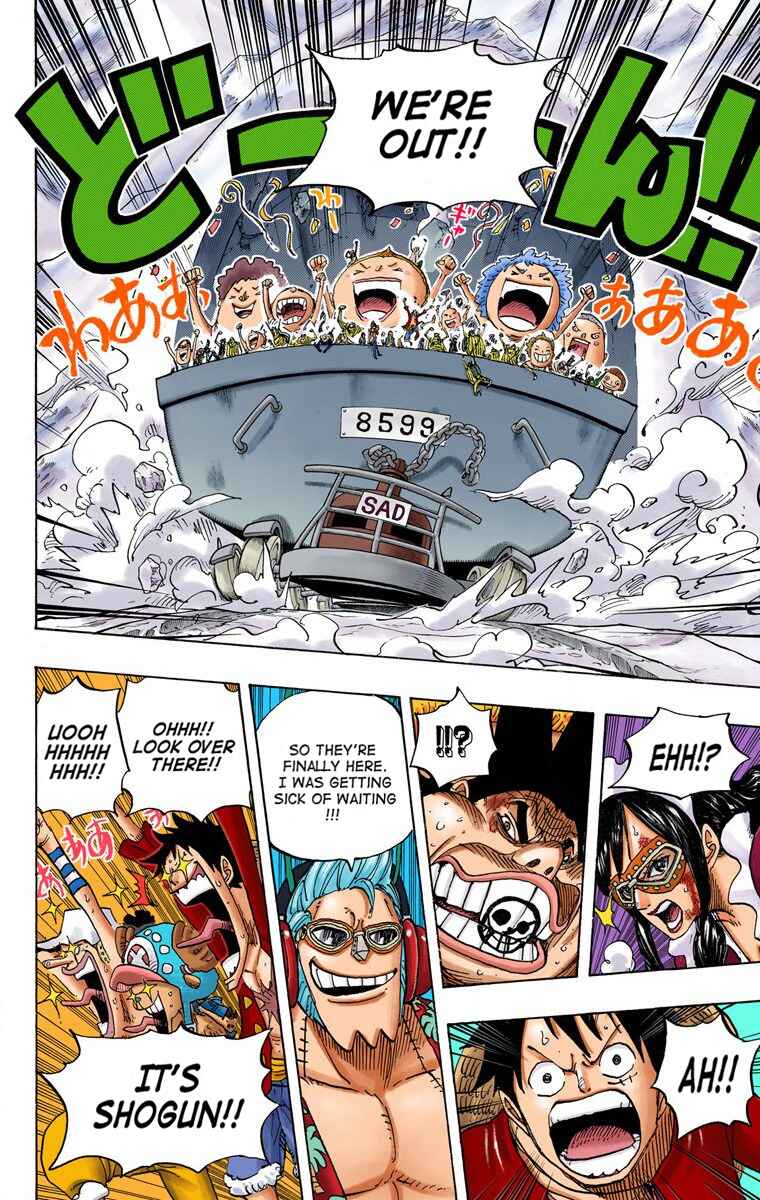 Page 8 Chapter 695 One Piece (Official Colored)