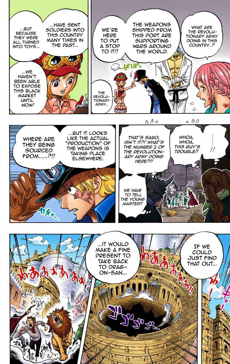 Page 14 Chapter 744 One Piece (Official Colored)