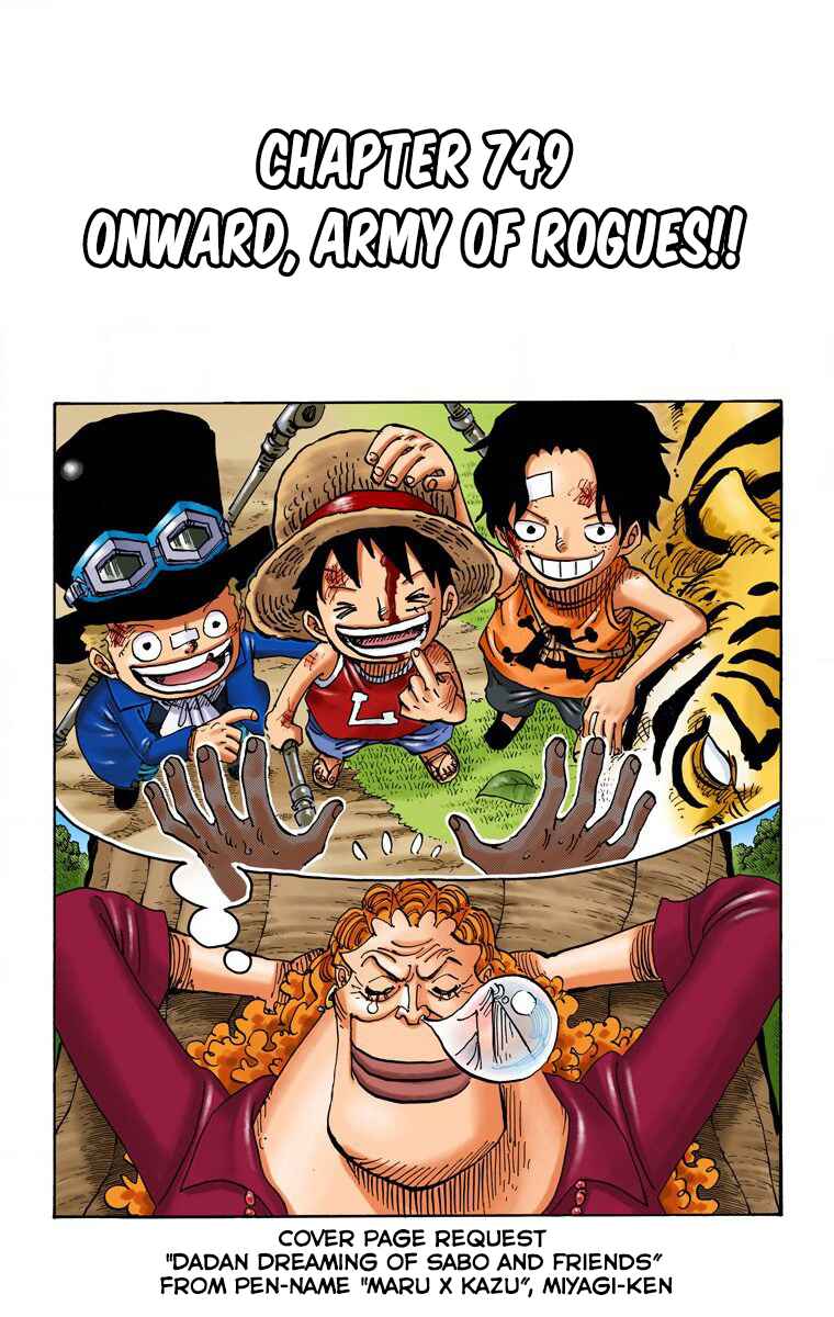 Page 2 Chapter 749 One Piece (Official Colored)