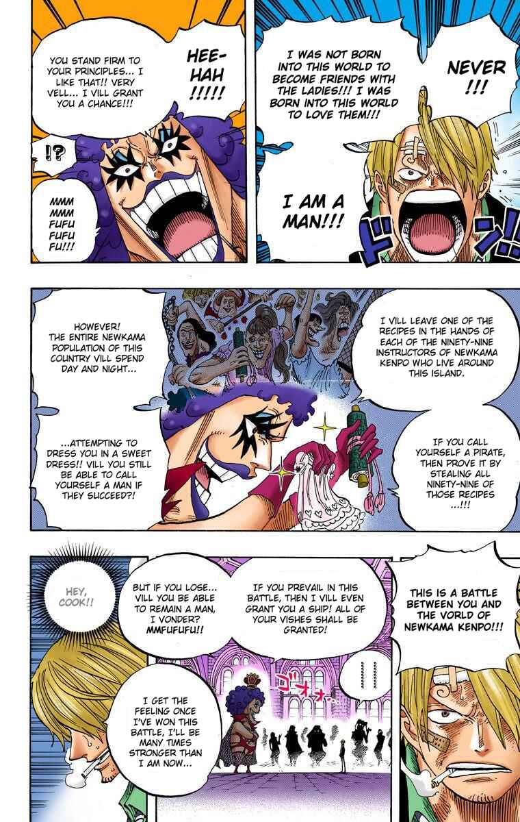 Page 18 Chapter 595 One Piece (Official Colored)