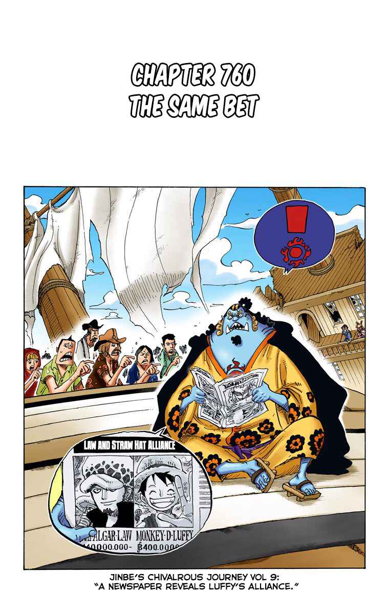 Page 2 Chapter 760 One Piece (Official Colored)