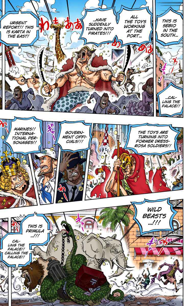 Page 13 Chapter 743 One Piece (Official Colored)