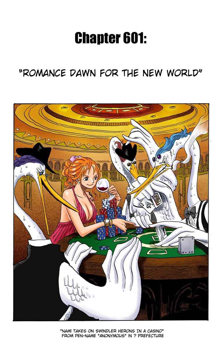 Page 2 Chapter 601 One Piece (Official Colored)