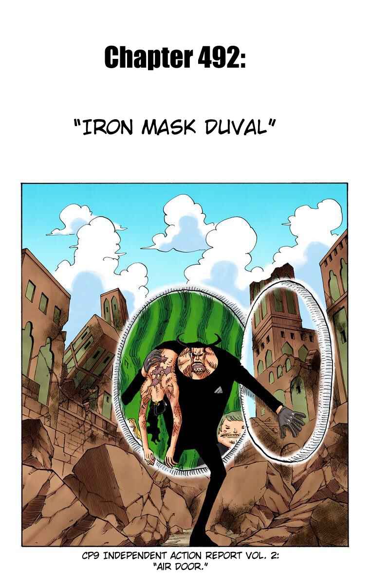 Page 3 Chapter 492 One Piece (Official Colored)