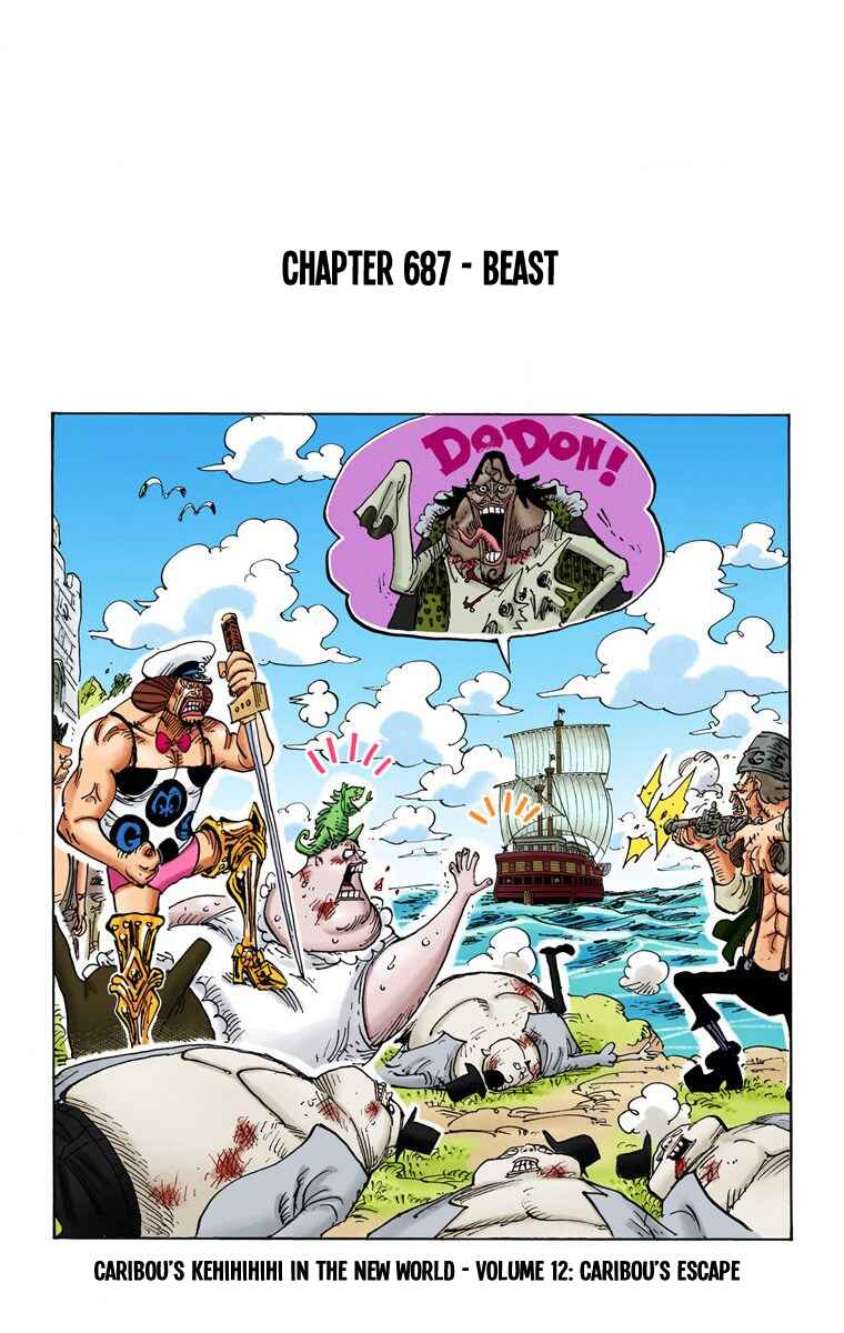 Page 2 Chapter 687 One Piece (Official Colored)
