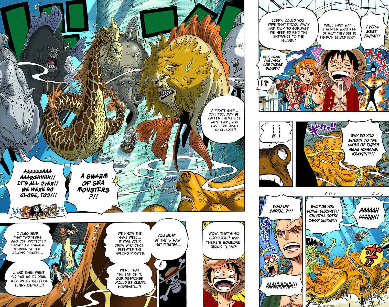 Page 12 Chapter 607 One Piece (Official Colored)