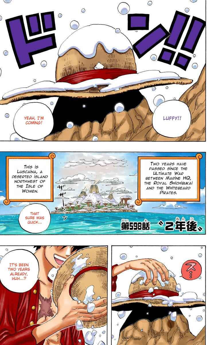 Page 2 Chapter 598 One Piece (Official Colored)