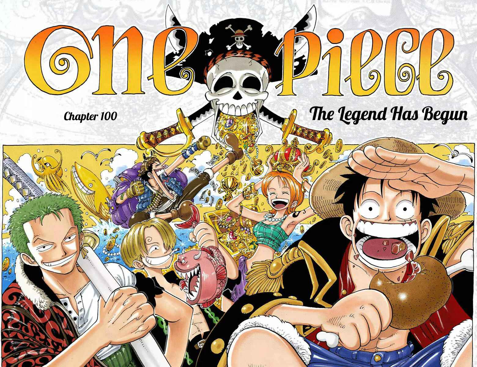 Page 4 Chapter 100 One Piece (Official Colored)