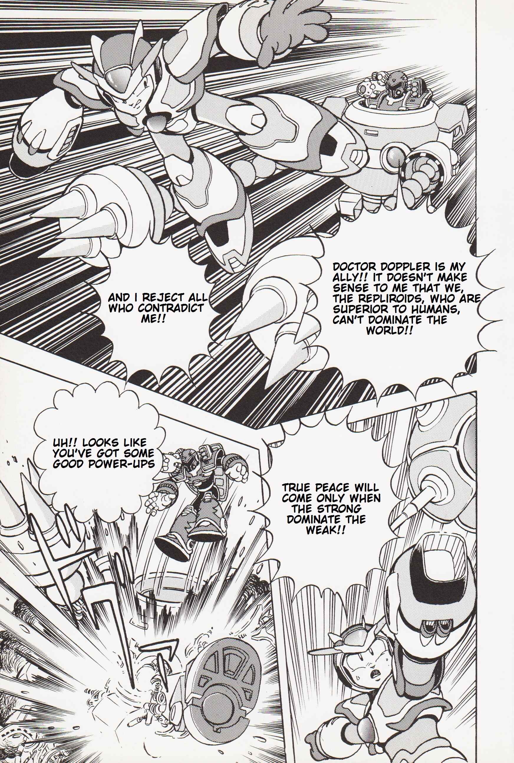 Page 25 Chapter Unknown_89f7 Mega Man X3: Stop Dopplers Army!