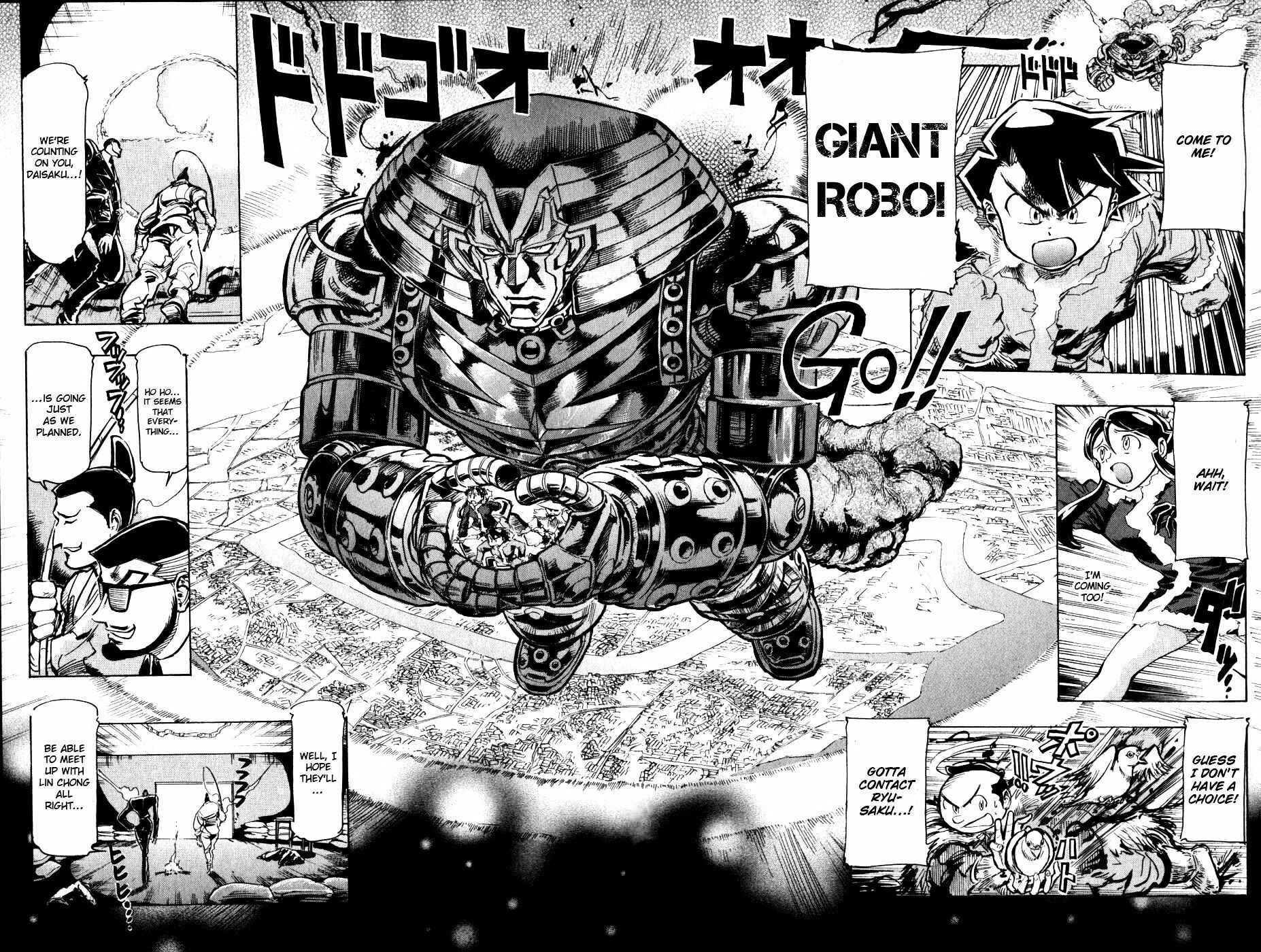 Page 10 Chapter 8 Giant Robo: The Day the Earth Burned