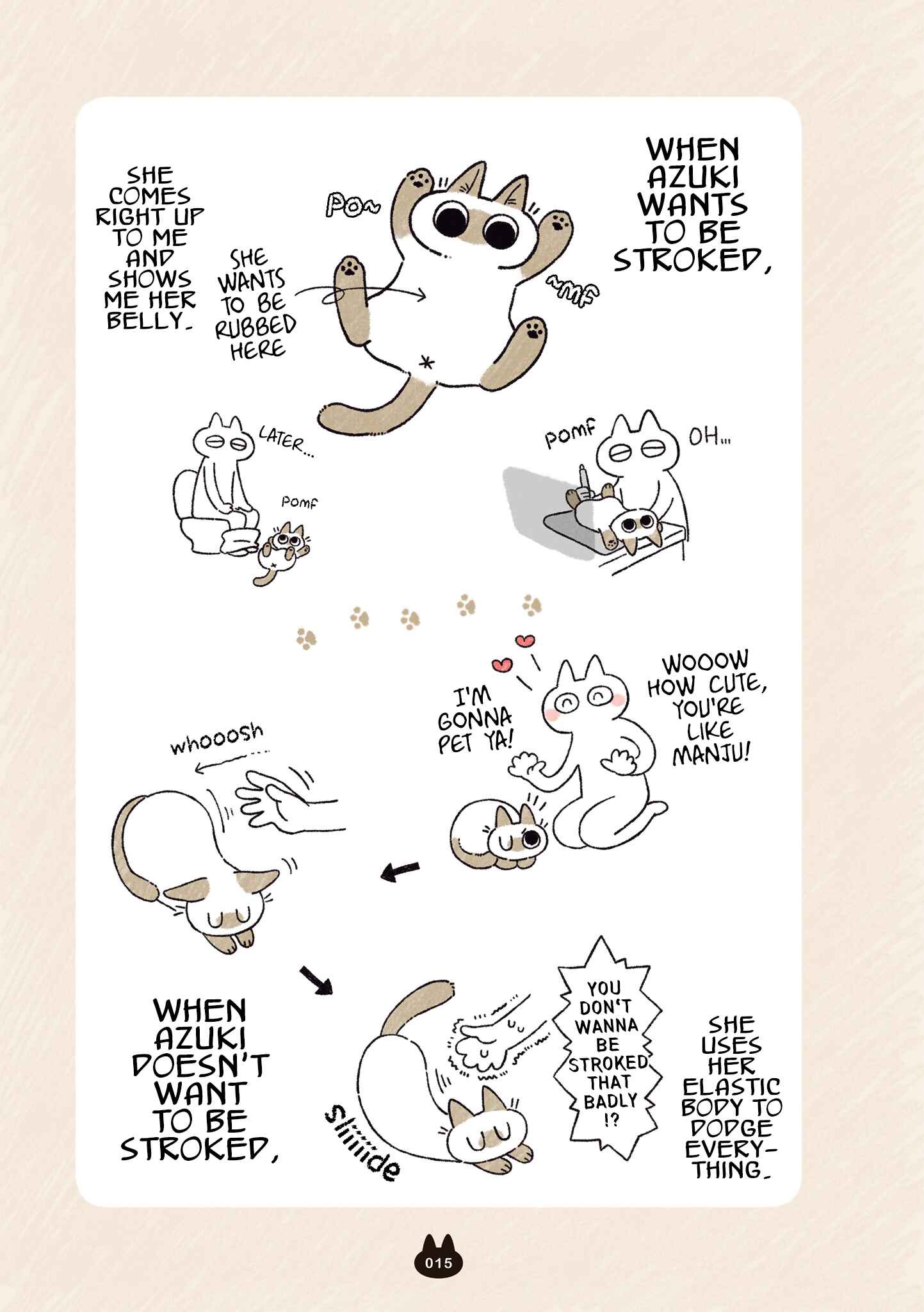 Page 3 Chapter 2 Samu Neko Azuki-san wa Sekai no Chuushin
