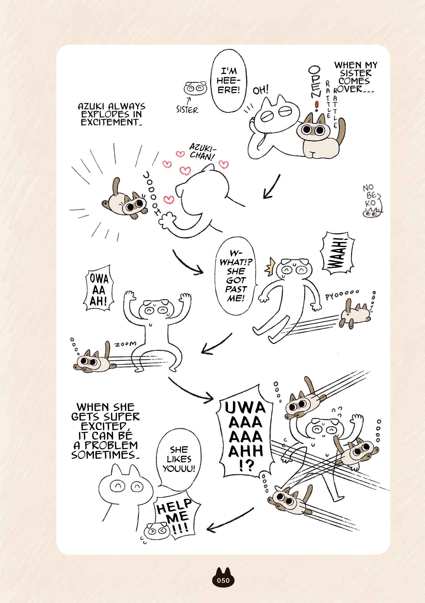 Page 3 Chapter 10 Samu Neko Azuki-san wa Sekai no Chuushin