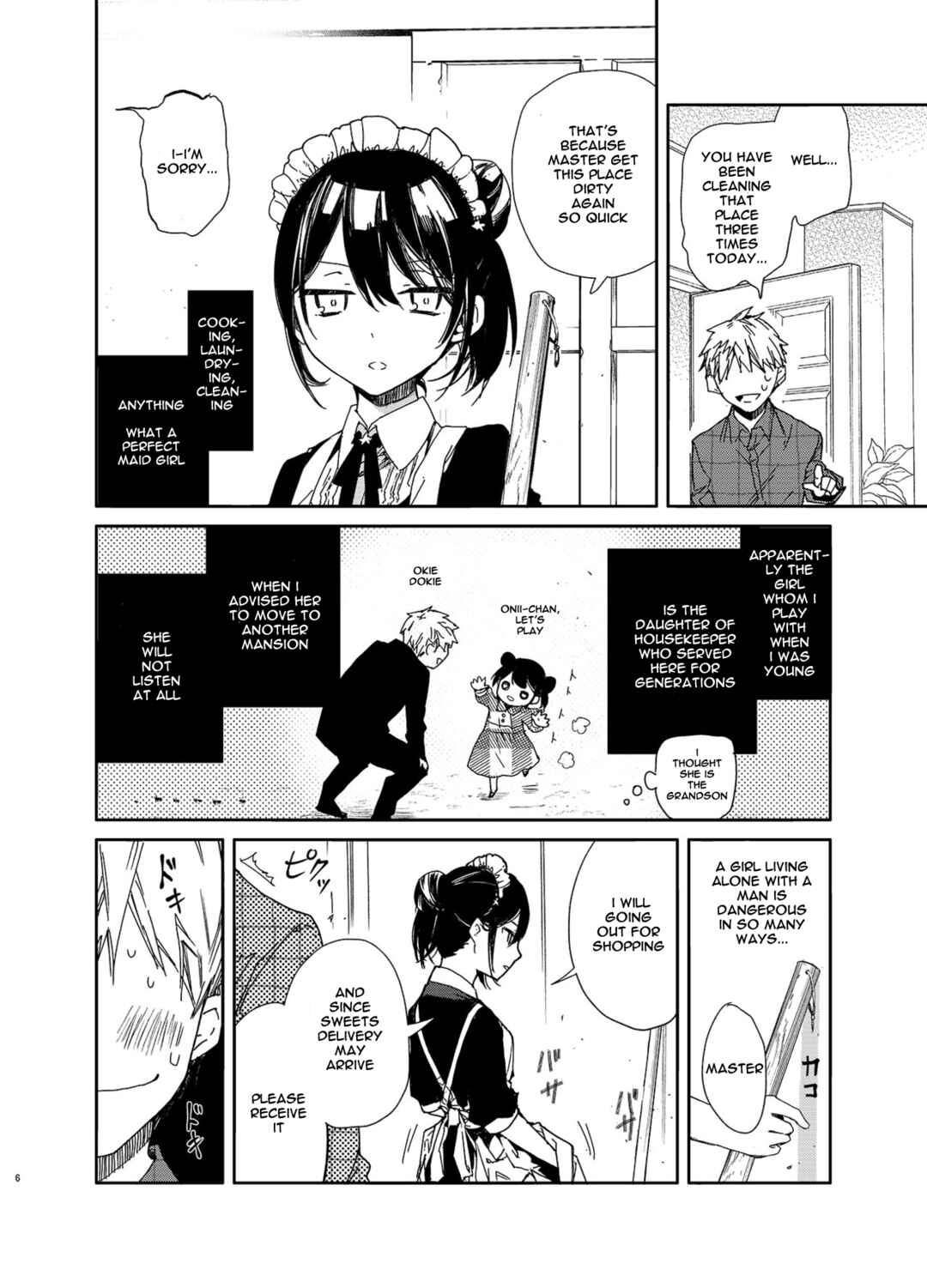 Page 6 Chapter Unknown_a2df Jitome Maid-san to Love Love Ecchi