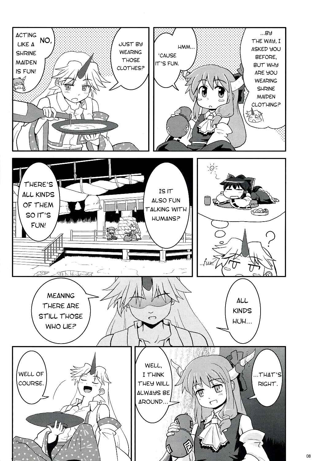 Page 8 Chapter 6 Touhou - Miko Miko Suika (Doujinshi)