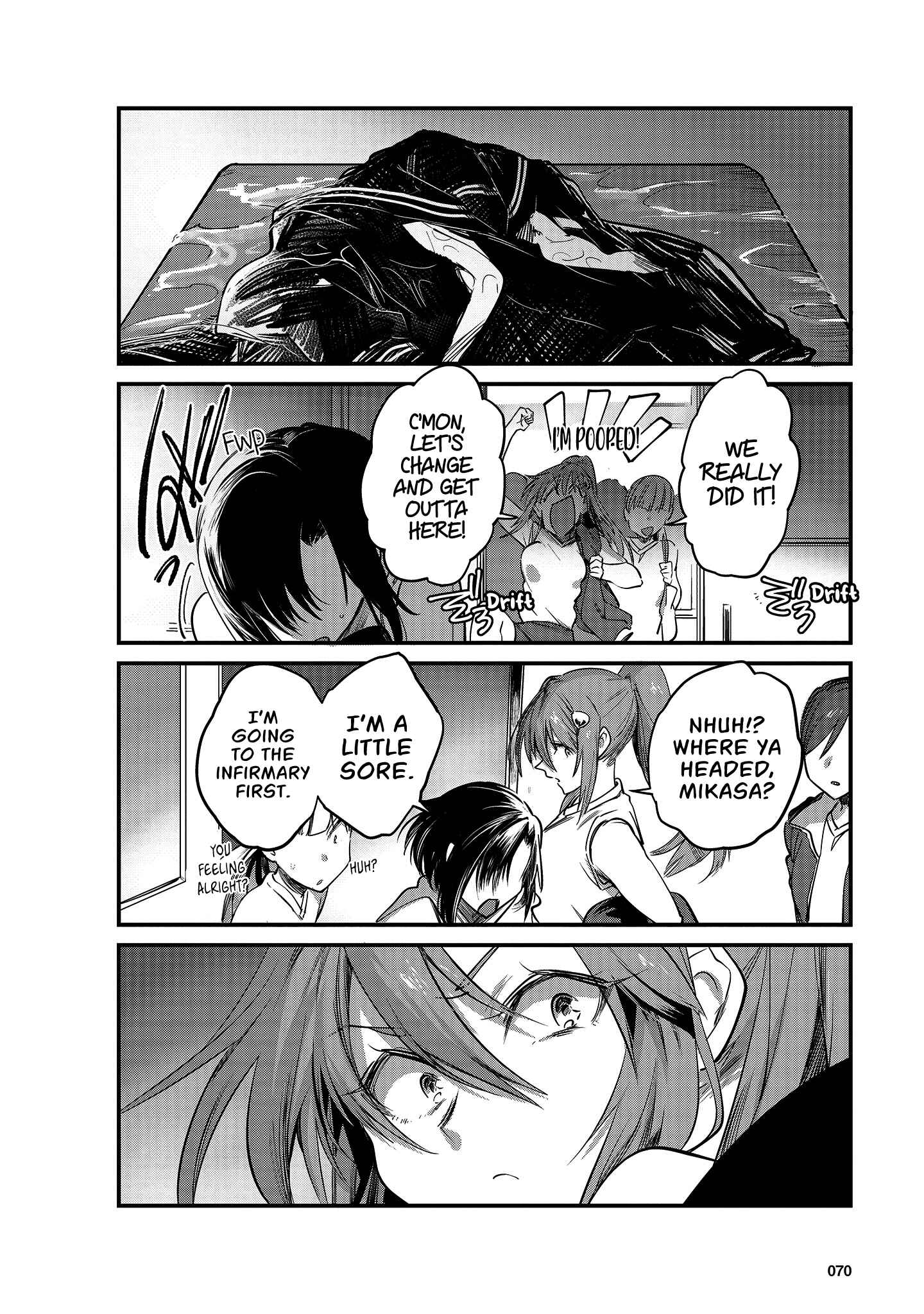 Page 7 Chapter 6 Hinata and Mikasa