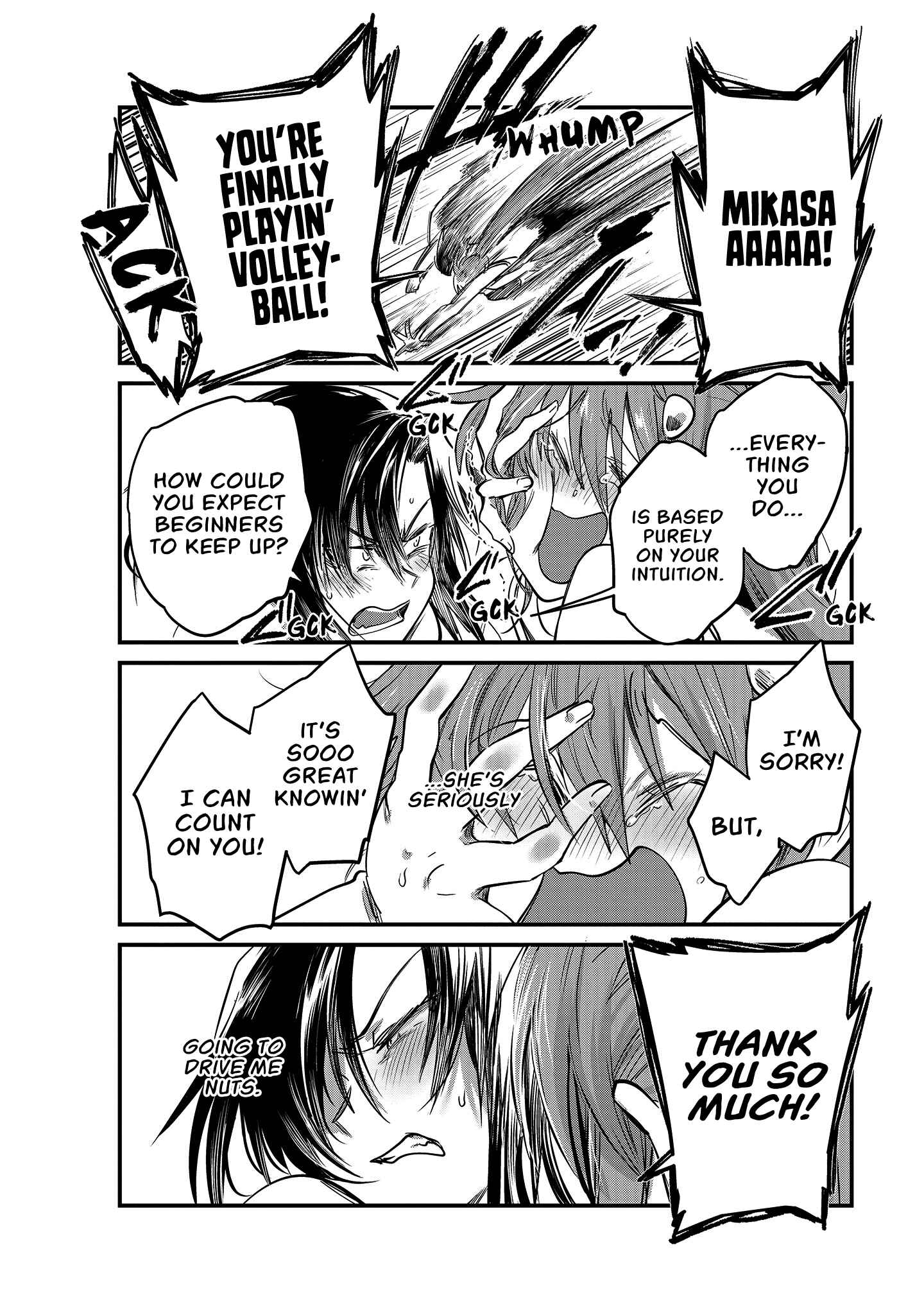 Page 11 Chapter 5 Hinata and Mikasa