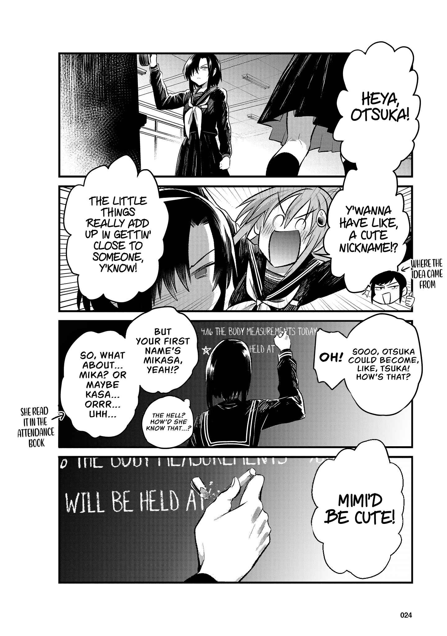 Page 9 Chapter 2 Hinata and Mikasa