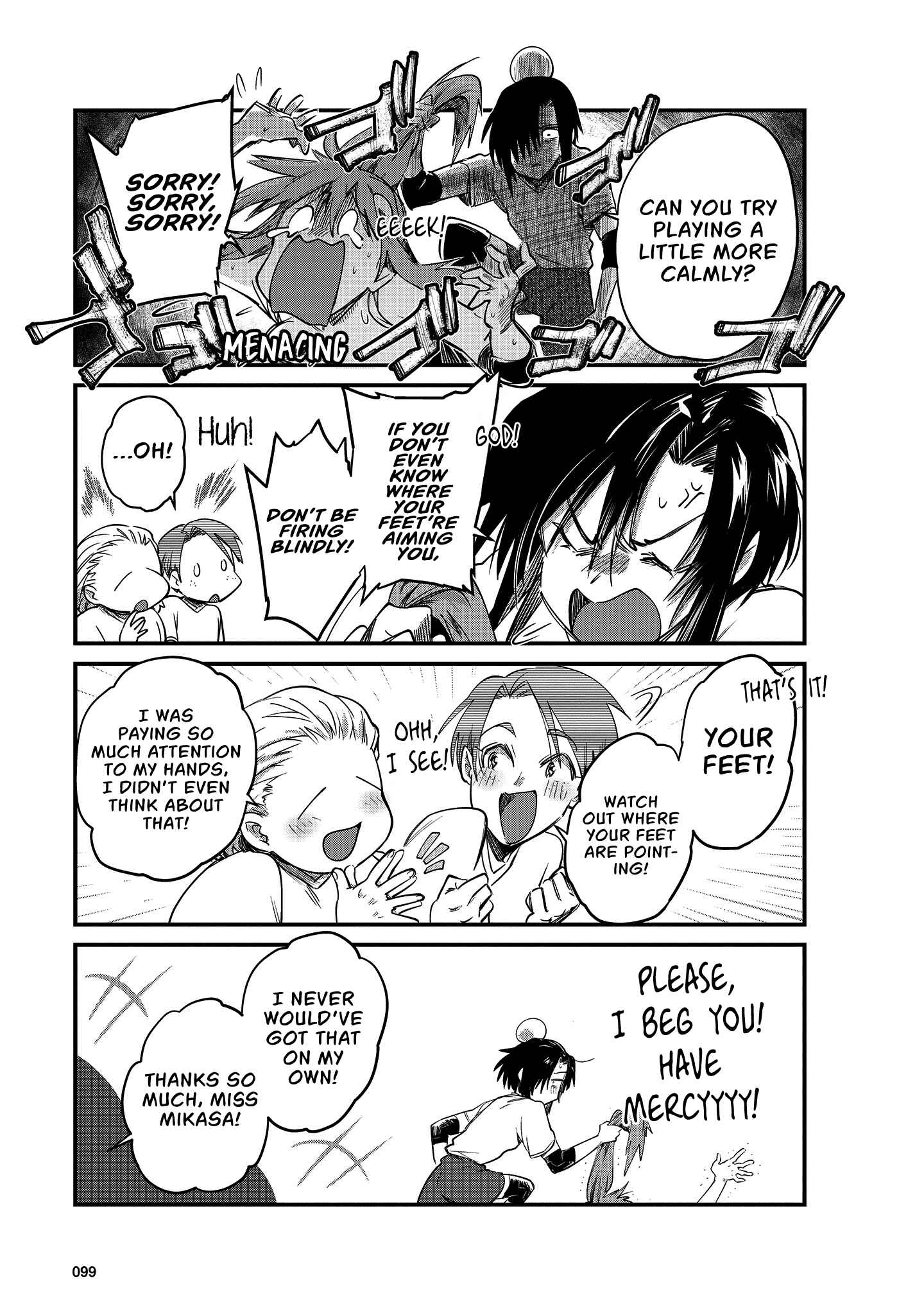 Page 8 Chapter 8 Hinata and Mikasa