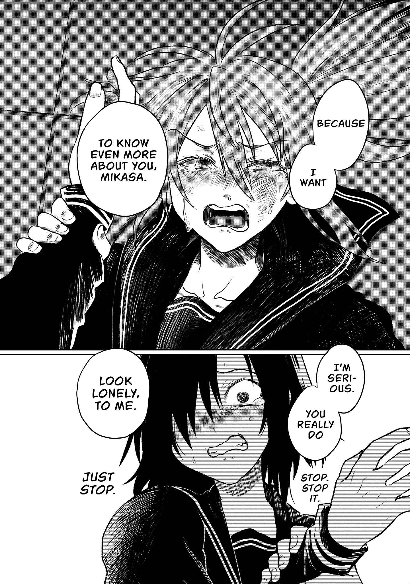 Page 9 Chapter 3 Hinata and Mikasa