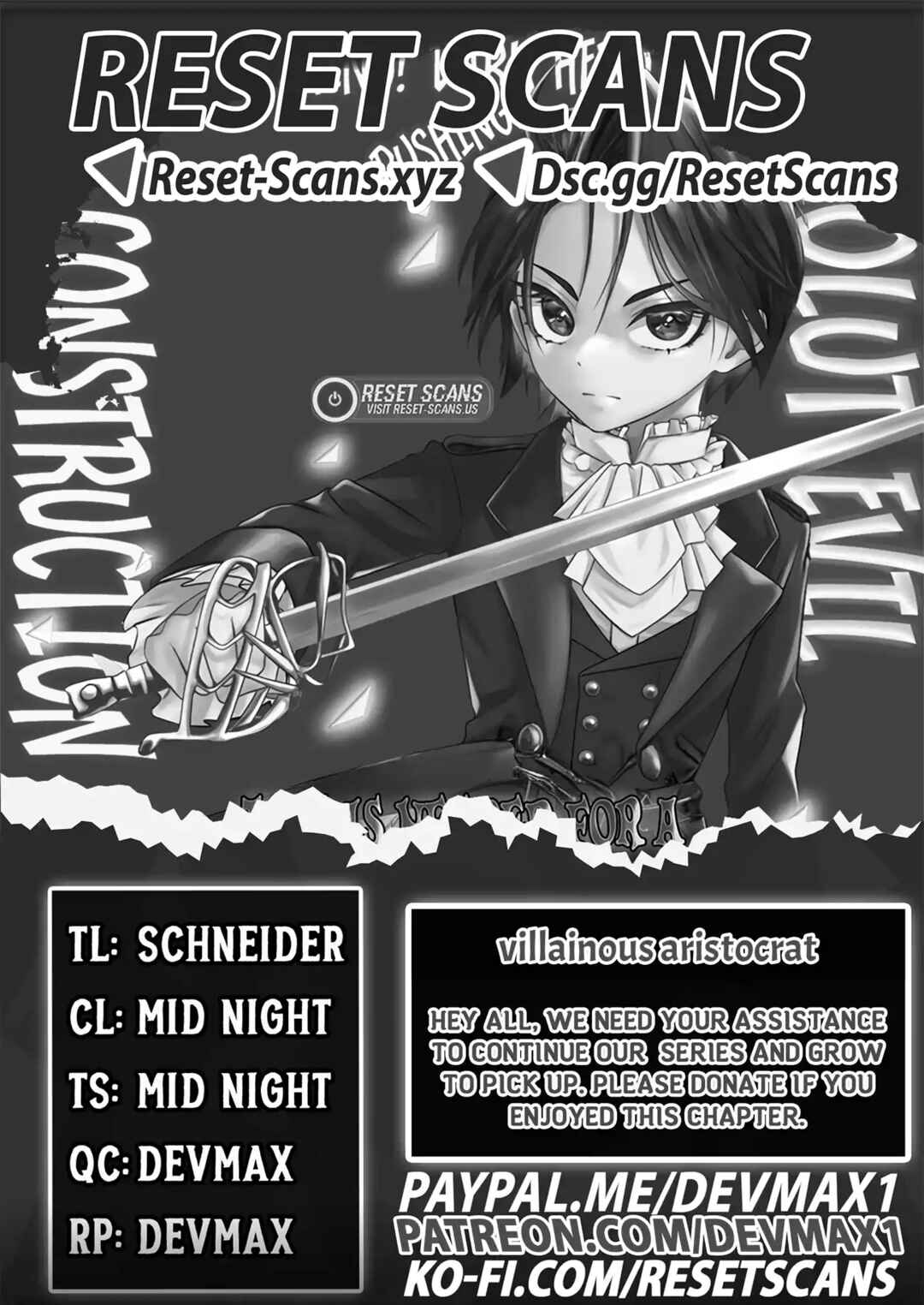 Page 1 Chapter 3.1 Akuyaku Kizoku to shite Hitsuyou na Sore