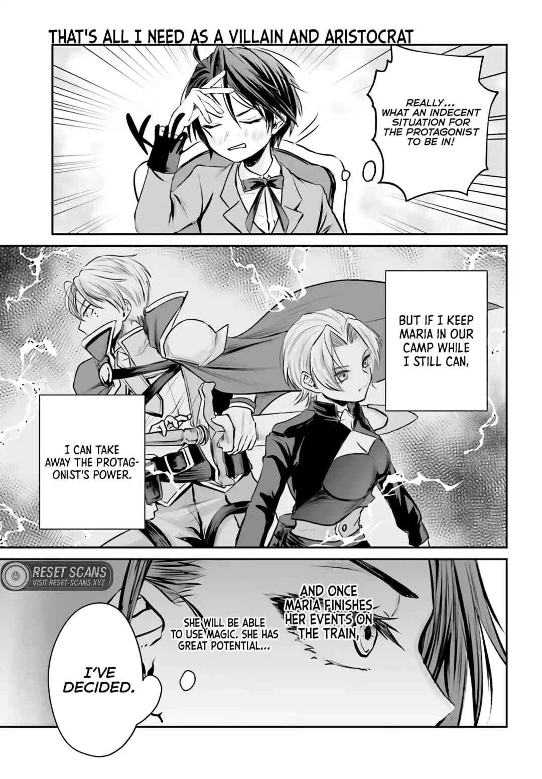 Page 14 Chapter 3.1 Akuyaku Kizoku to shite Hitsuyou na Sore