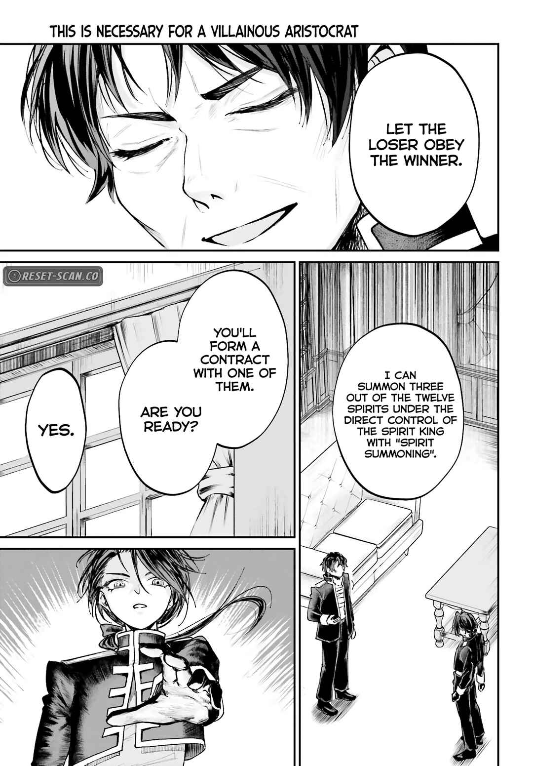 Page 28 Chapter 9 Akuyaku Kizoku to shite Hitsuyou na Sore