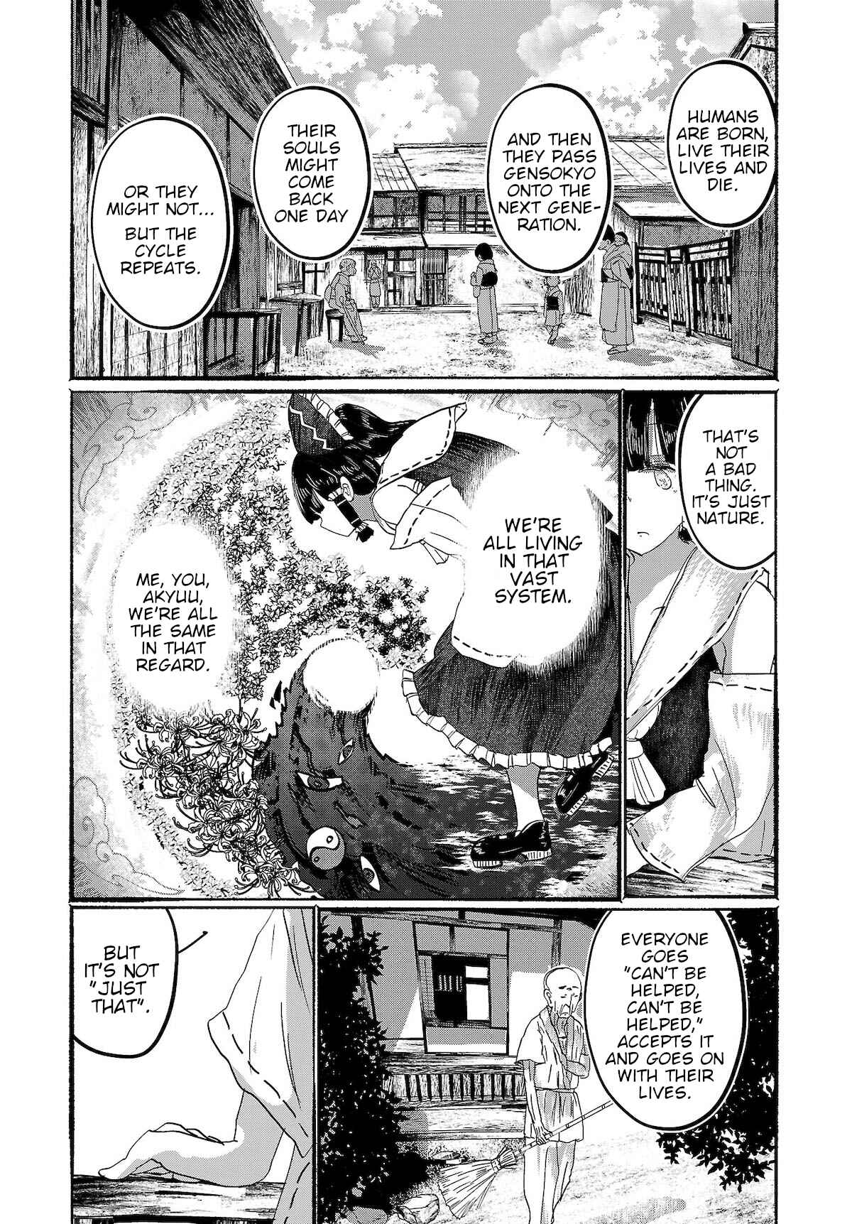 Page 9 Chapter 9 Touhou Project Niji Sousaku Series - Ningentachi no Gensokyo