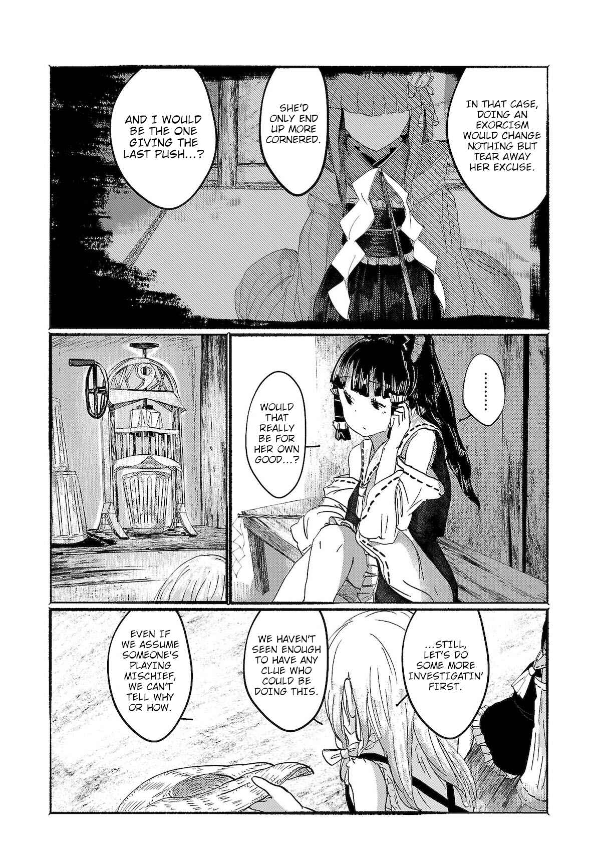 Page 19 Chapter 4 Touhou Project Niji Sousaku Series - Ningentachi no Gensokyo