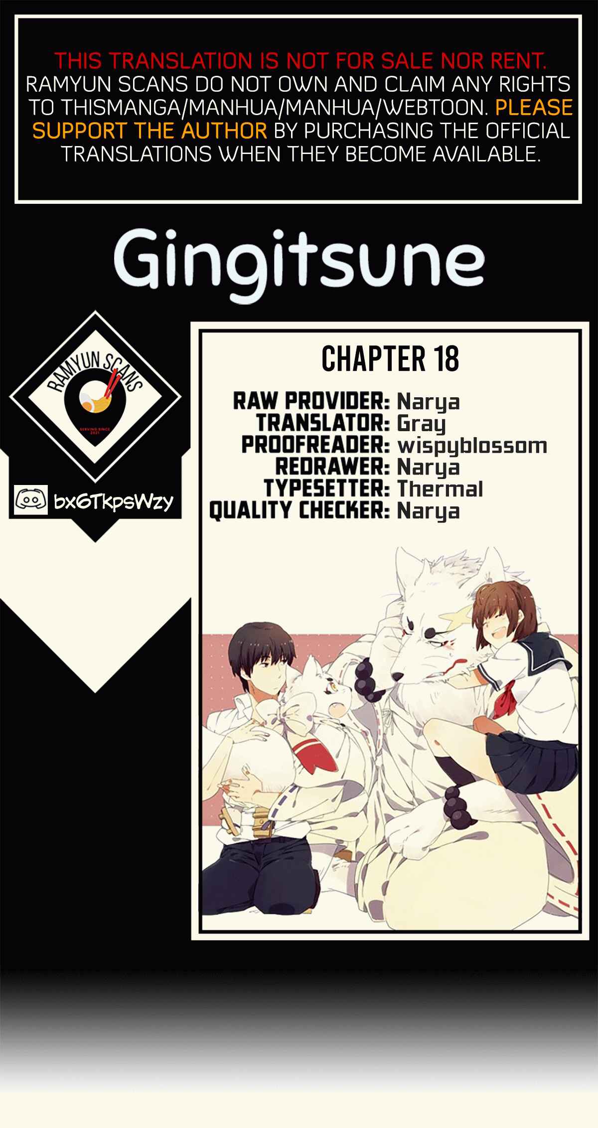 Page 1 Chapter 18 Gingitsune