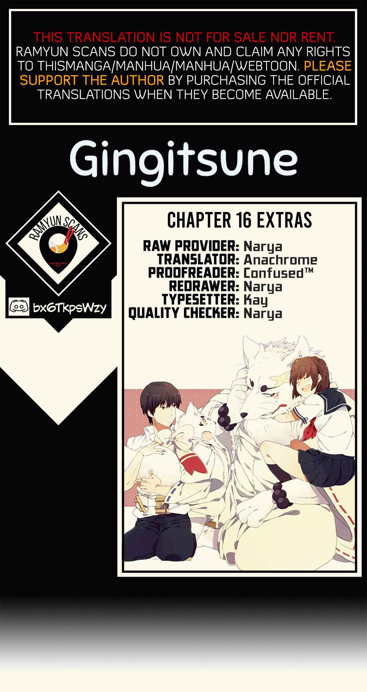 Page 1 Chapter 16.1 Gingitsune