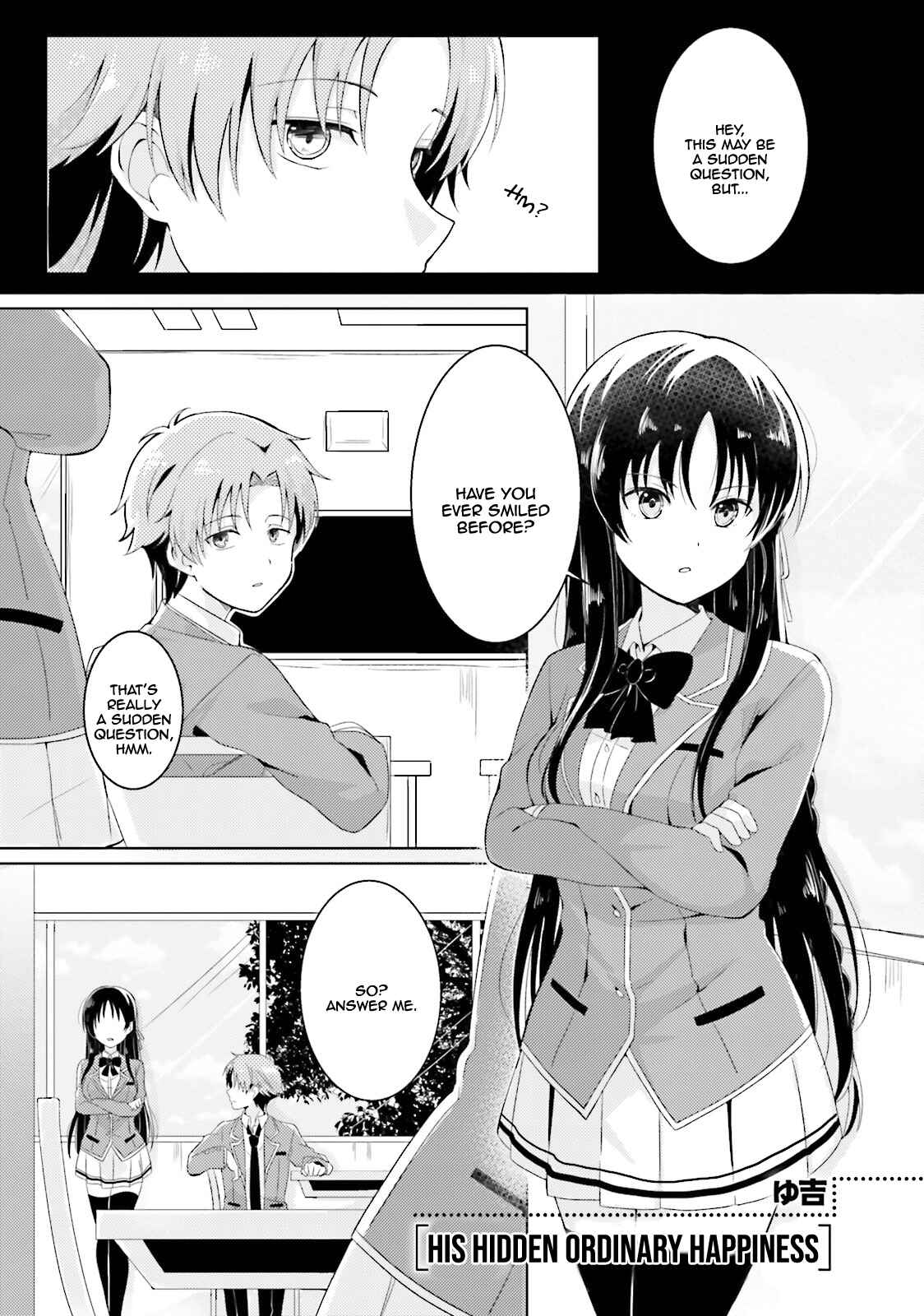 Page 2 Chapter 3 Classroom of the Elite - OTHER SCHOOL DAYS